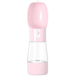 Tasse de voyage multifonctionnelle d'extérieur pour animaux, couleur unie, imprimée