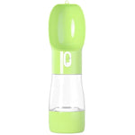 Tasse de voyage multifonctionnelle d'extérieur pour animaux, couleur unie, imprimée