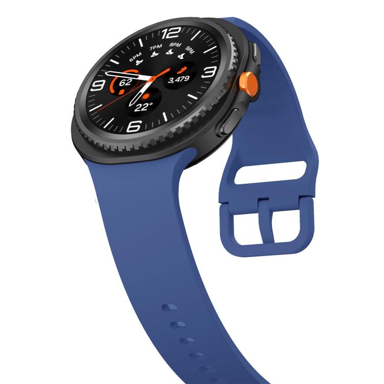 Bracelet de montre en silicone uni, pour Samsung Galaxy Watch8 / Watch8 Classic