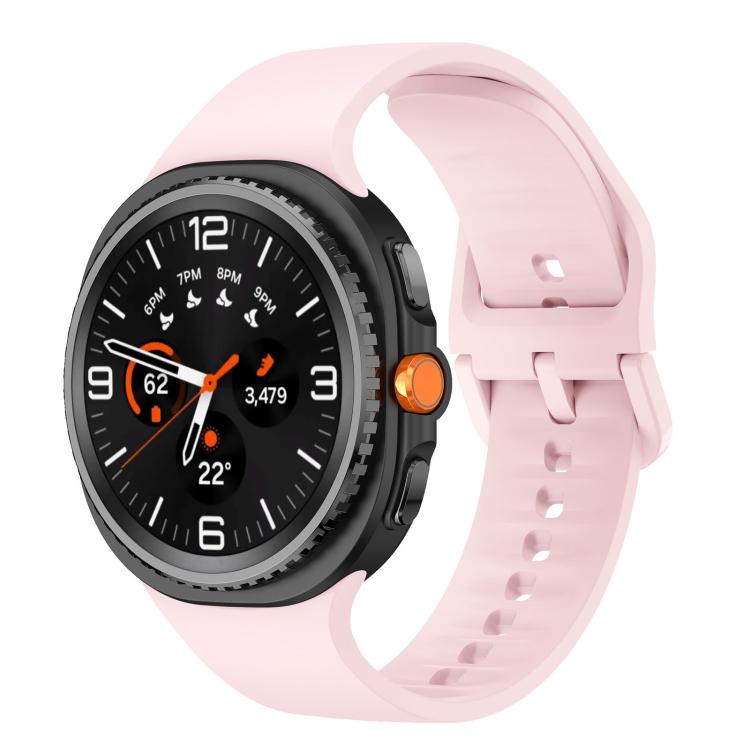 Bracelet de montre en silicone uni, pour Samsung Galaxy Watch8 / Watch8 Classic