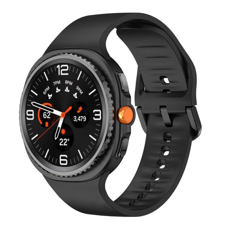 Bracelet de montre en silicone uni, pour Samsung Galaxy Watch8 / Watch8 Classic
