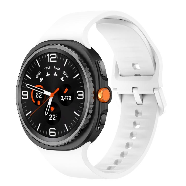 Bracelet de montre en silicone uni, pour Samsung Galaxy Watch8 / Watch8 Classic