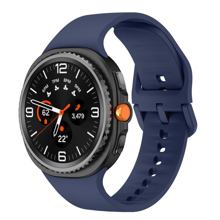 Bracelet de montre en silicone uni, pour Samsung Galaxy Watch8 / Watch8 Classic