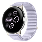 Bracelet de montre en nylon tressé à boucle et crochet avec interface métallique, pour Google Pixel Watch 4 / Watch 3 45 mm, pour Google Pixel Watch 4 / 3 / 2 / 1 41 mm