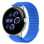 Bracelet de montre en nylon tressé à boucle et crochet avec interface métallique, pour Google Pixel Watch 4 / Watch 3 45 mm, pour Google Pixel Watch 4 / 3 / 2 / 1 41 mm
