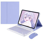 Detachable Magnetic Bluetooth Keyboard Tablet Case with Mouse, For iPad 2025, For iPad 2022