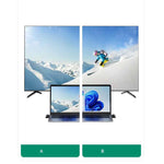 Émetteur et récepteur HDMI sans fil pour ordinateur portable/PC/TV/boîtier/projecteur