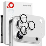 NORTHJO CD Protection d'objectif de caméra Vein en verre trempé, film de lentille arrière, pour iPhone 17 Pro Max, pour iPhone 17 Pro
