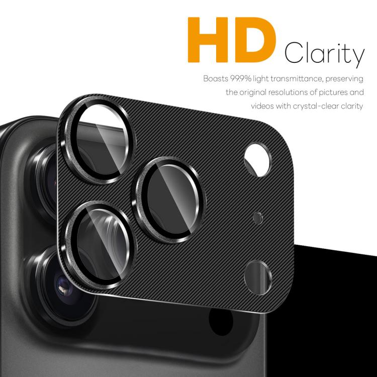 NORTHJO CD Protection d'objectif de caméra Vein en verre trempé, film de lentille arrière, pour iPhone 17 Pro Max, pour iPhone 17 Pro
