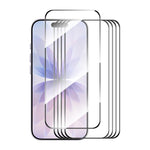 5pcs ENKAY Film de protection en verre trempé épais haute teneur en aluminium-silicium, sans bord blanc, Pour iPhone 17 Pro Max, Pour iPhone 17 Pro, Pour iPhone 17, Pour iPhone Air