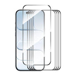 5pcs ENKAY Film de protection en verre trempé épais haute teneur en aluminium-silicium, sans bord blanc, Pour iPhone 17 Pro Max, Pour iPhone 17 Pro, Pour iPhone 17, Pour iPhone Air