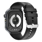 Montre connectée ET572 avec écran couleur 2 pouces, bracelet en silicone, compatible avec le suivi de santé et l'ECG