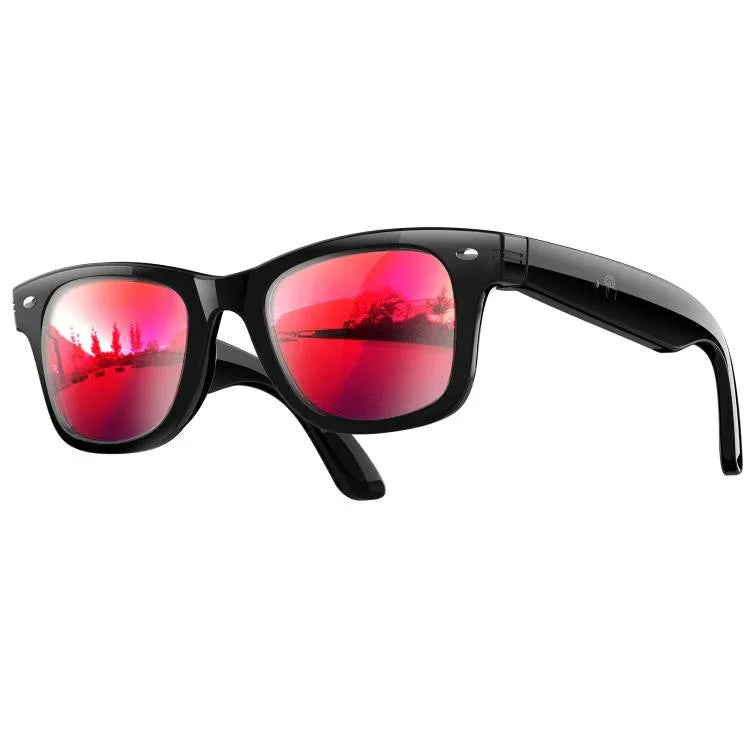 Lunettes intelligentes W300, avec détection des ultraviolets UV, traduction intelligente par IA et appels Bluetooth