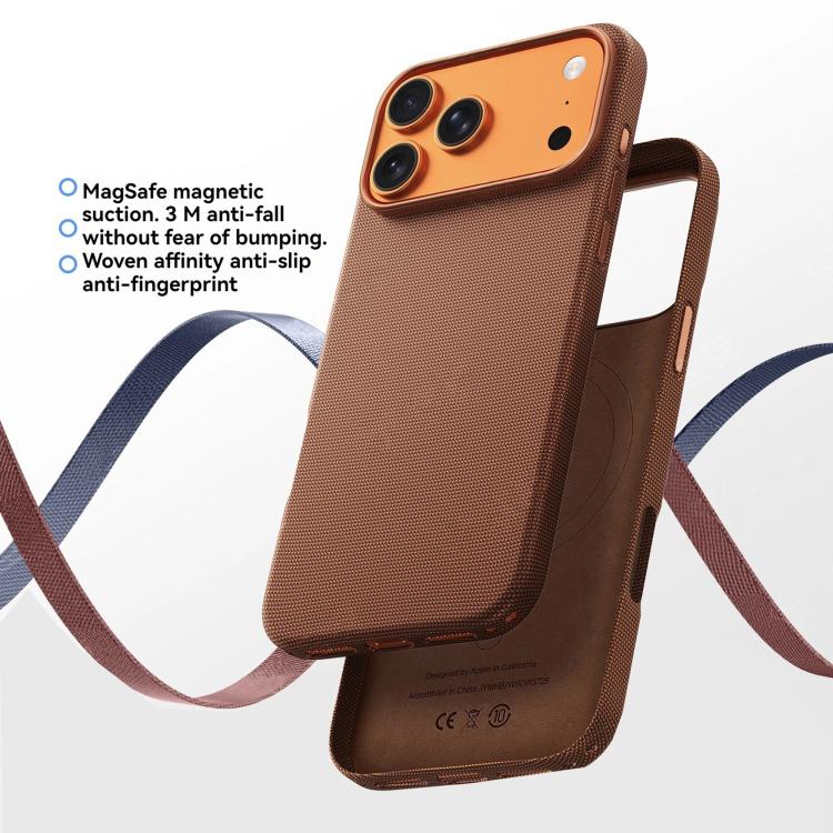 Coque de téléphone PC creuse texturée Tech MagSafe, sans bouton de caméra IA, pour iPhone 17 Pro Max, pour iPhone 17 Pro, pour iPhone 17