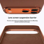 Coque de téléphone PC creuse texturée Tech MagSafe, sans bouton de caméra IA, pour iPhone 17 Pro Max, pour iPhone 17 Pro, pour iPhone 17