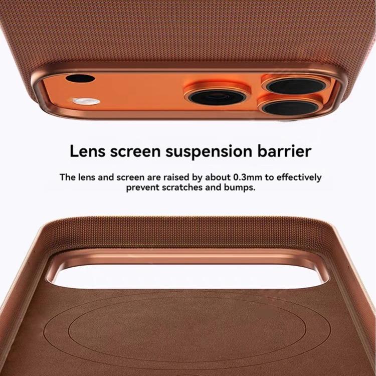 Coque de téléphone PC creuse texturée Tech MagSafe, sans bouton de caméra IA, pour iPhone 17 Pro Max, pour iPhone 17 Pro, pour iPhone 17