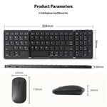 Ensemble clavier et souris sans fil pliable B089