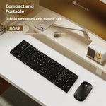 Ensemble clavier et souris sans fil pliable B089