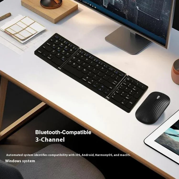 Ensemble clavier et souris sans fil pliable B089
