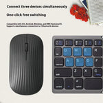 Ensemble clavier et souris sans fil pliable B089
