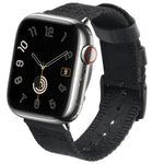 Bracelet de montre en nylon tissé et toile avec boucle à dégagement rapide, compatible avec Apple Watch 46 mm / 49 mm / 45 mm / 44 mm et Apple Watch 42 mm / 41 mm / 40 mm / 38 mm.