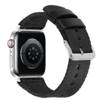 Bracelet de montre en nylon tissé et toile avec boucle à dégagement rapide, compatible avec Apple Watch 46 mm / 49 mm / 45 mm / 44 mm et Apple Watch 42 mm / 41 mm / 40 mm / 38 mm.