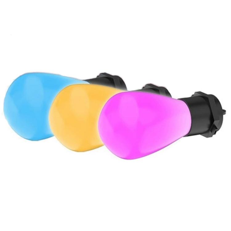 Guirlande lumineuse intelligente WiFi RVB IC étanche IP65 S14 12M 20 ampoules avec application et télécommande Bluetooth