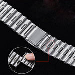 Bracelet de montre en acier inoxydable à boucle magnétique motif vagues océaniques, pour Apple Watch 46 mm / 49 mm / 45 mm / 44 mm