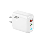 Chargeur compatible avec protocoles GaN 45W PD3.0 + QC3.0 pour ordinateurs portables / tablettes, prise US, prise US