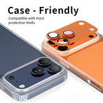 Film de protection d'objectif en métal Kalebol Armor à couverture complète, pour iPhone 17 Pro Max, pour iPhone 17 Pro