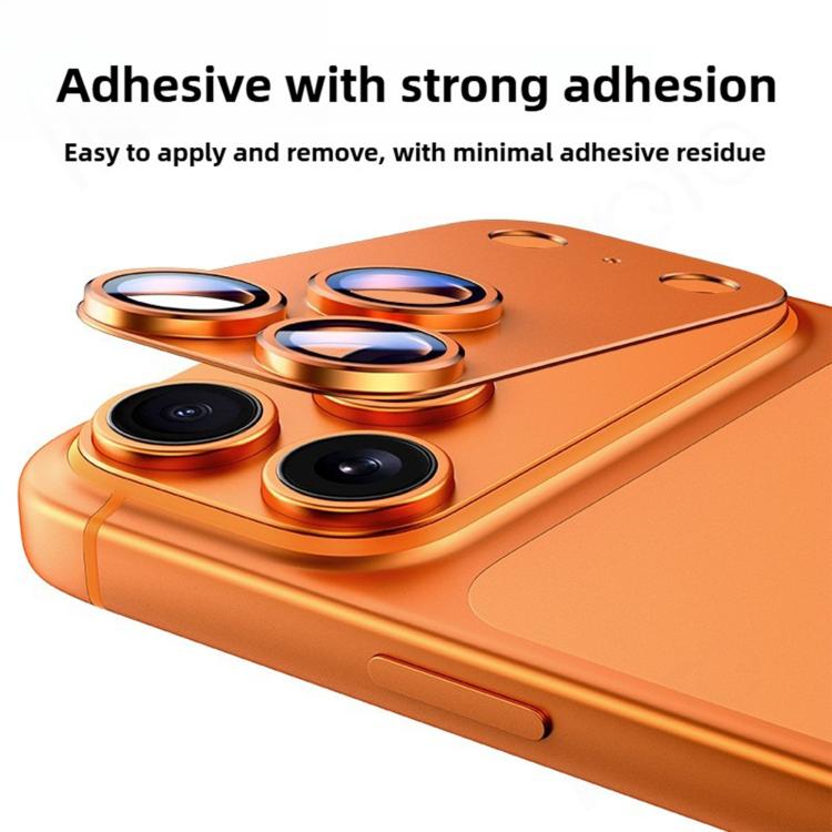Film de protection d'objectif en métal Kalebol Armor à couverture complète, pour iPhone 17 Pro Max, pour iPhone 17 Pro