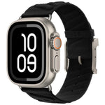 Bracelet de montre en nylon sergé Style H, pour Apple Watch 46 mm / 49 mm / 45 mm / 44 mm, pour Apple Watch 42 mm / 41 mm / 40 mm / 38 mm