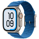 Bracelet de montre en nylon sergé Style H, pour Apple Watch 46 mm / 49 mm / 45 mm / 44 mm, pour Apple Watch 42 mm / 41 mm / 40 mm / 38 mm