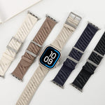 Bracelet de montre en nylon sergé Style H, pour Apple Watch 46 mm / 49 mm / 45 mm / 44 mm, pour Apple Watch 42 mm / 41 mm / 40 mm / 38 mm