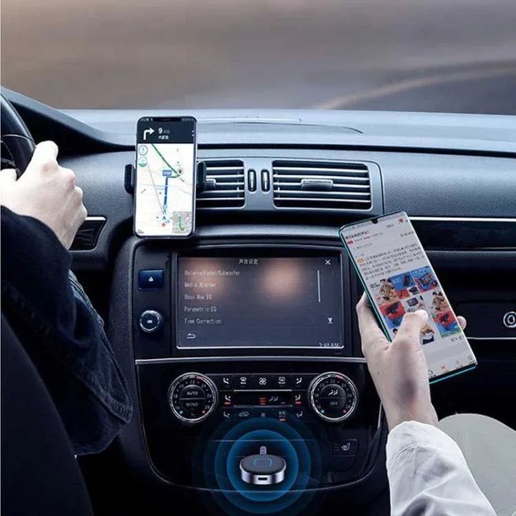 Adaptateur de conversion audio Bluetooth pour amplificateur audio de voiture J33