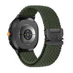 Bracelet de montre tressé en nylon élastique avec boucle parachute, pour Samsung Galaxy Watch8 / Watch8 Classic
