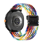 Bracelet de montre tressé en nylon élastique avec boucle parachute, pour Samsung Galaxy Watch8 / Watch8 Classic