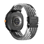 Bracelet de montre tressé en nylon élastique avec boucle parachute, pour Samsung Galaxy Watch8 / Watch8 Classic