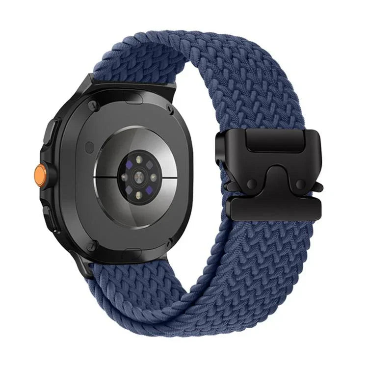 Bracelet de montre tressé en nylon élastique avec boucle parachute, pour Samsung Galaxy Watch8 / Watch8 Classic