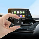 Boîtier M4 2-en-1 Android Auto Carplay Adaptateur de voiture sans fil Module d'interconnexion de machine intelligente de voiture, M4