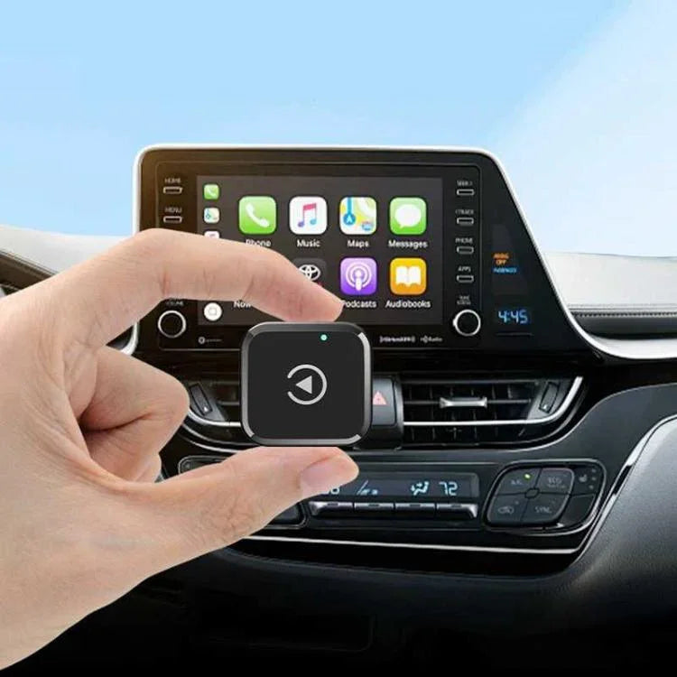 Boîtier M4 2-en-1 Android Auto Carplay Adaptateur de voiture sans fil Module d'interconnexion de machine intelligente de voiture, M4