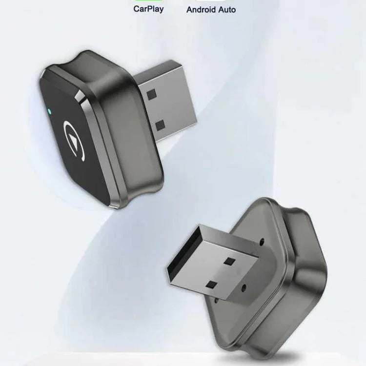 Boîtier M4 2-en-1 Android Auto Carplay Adaptateur de voiture sans fil Module d'interconnexion de machine intelligente de voiture, M4