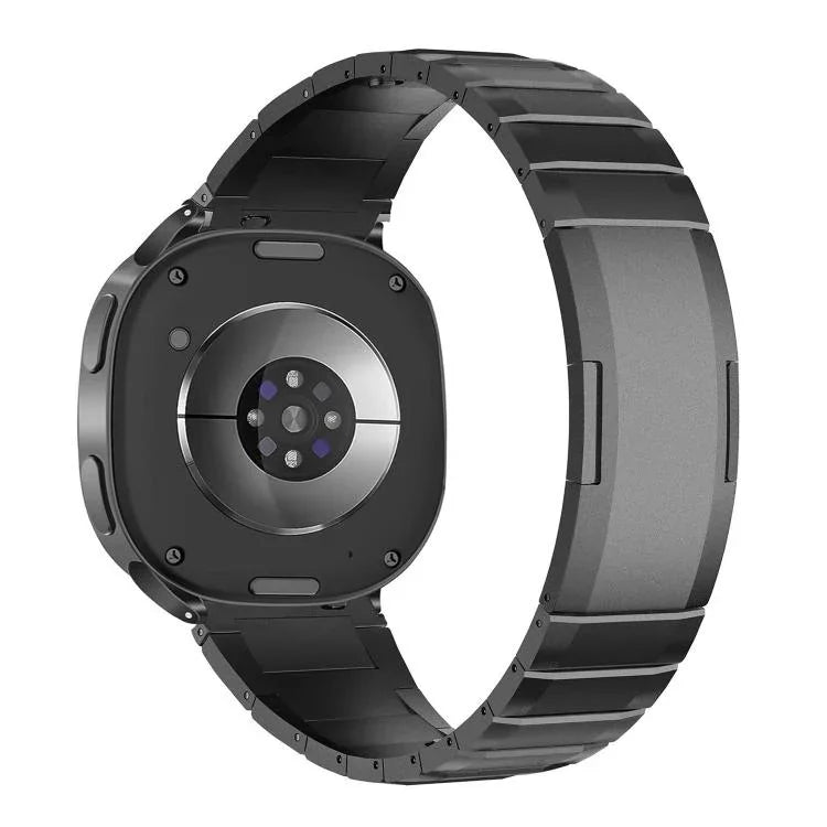 Bracelet de montre en acier inoxydable à boucle papillon à dégagement rapide incurvée, pour Samsung Galaxy Watch Ultra 47mm / Ultra 2025, pour Samsung Galaxy Watch8 / Watch8 Classic