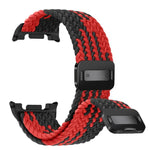 Bracelet de montre en nylon tressé avec fermeture magnétique et élastique, pour Samsung Galaxy Watch8 / Watch8 Classic