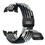 Bracelet de montre en nylon tressé avec fermeture magnétique et élastique, pour Samsung Galaxy Watch8 / Watch8 Classic