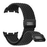 Bracelet de montre en nylon tressé avec fermeture magnétique et élastique, pour Samsung Galaxy Watch8 / Watch8 Classic