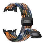 Bracelet de montre en nylon tressé avec fermeture magnétique et élastique, pour Samsung Galaxy Watch8 / Watch8 Classic
