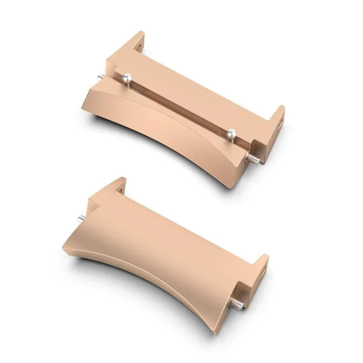 Une paire de connecteurs de bracelet de montre en métal acier inoxydable 20 mm, pour Samsung Galaxy Watch7 40 mm / 44 mm
