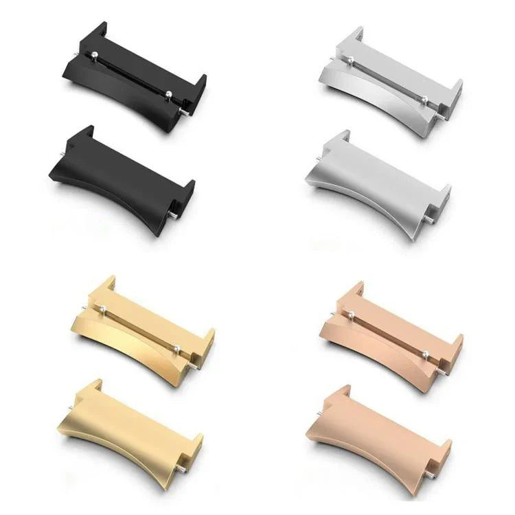 Une paire de connecteurs de bracelet de montre en métal acier inoxydable 20 mm, pour Samsung Galaxy Watch7 40 mm / 44 mm