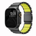 Bracelet de montre Norman en titane avec boucle magnétique, compatible avec Apple Watch 46 mm / 49 mm / 45 mm / 44 mm
